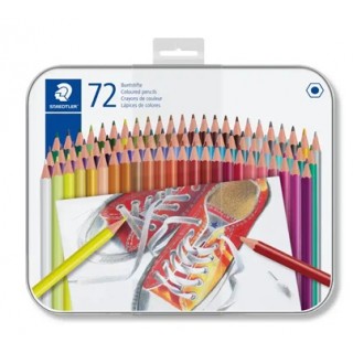 LÁPIS DE COR CX METÁLICA DE 72 UNIDADES STAEDTLER LÁPIS DE COR CX METÁLICA DE 72 UNIDADES STAEDTLER